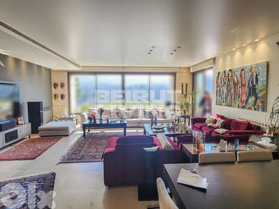 Partly Furnished Flat | 150 Sqm Terrace | Sea View | 4 Parkings