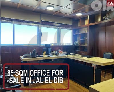 Office–Prime Location–Panoramic Seaview Jal el Dib REF#TA120503