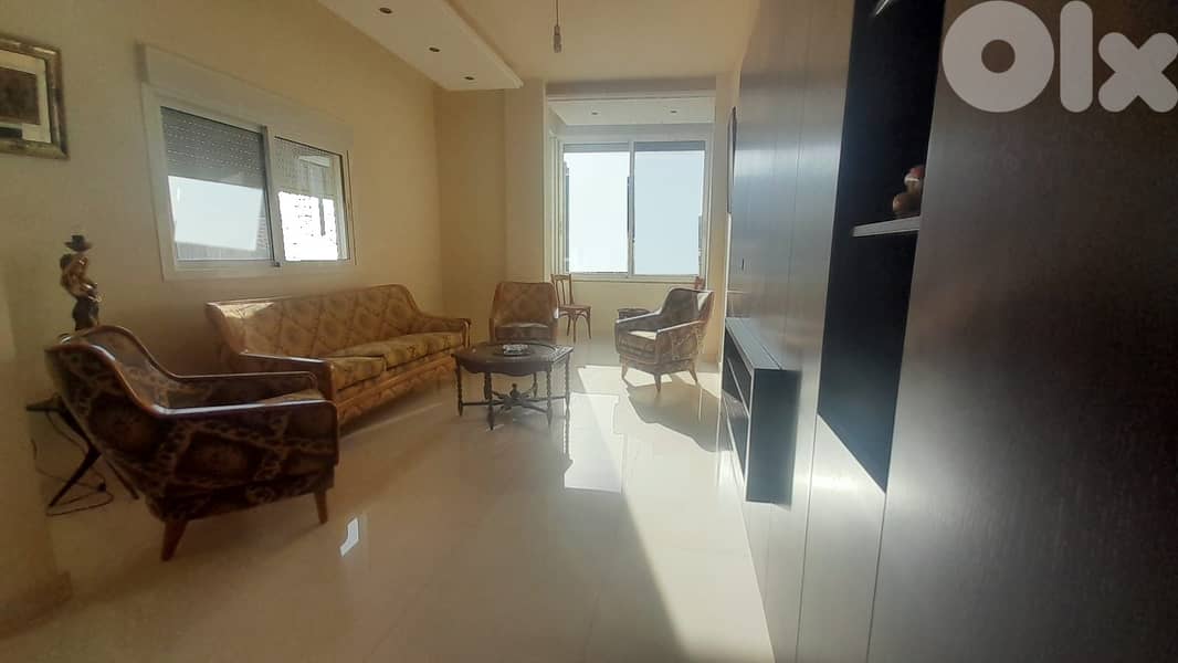 FURNISHED APT IN ACHRAFIEH PRIME | TERRACE | 170SQ | 3 BEDS | ACR-817 0