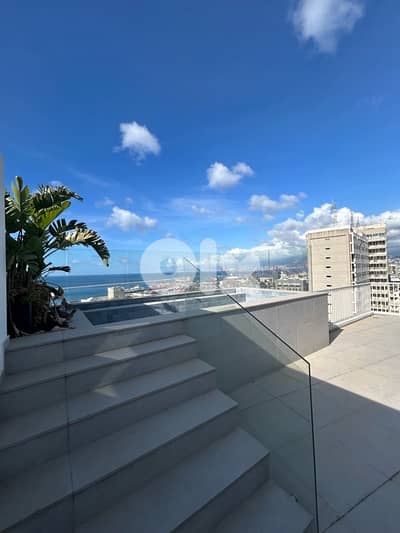 Luxury Penthouse For Sale In Gemmayze | Private Pool/Terrace