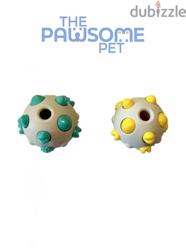 Pawsome's ball toothbrush 0
