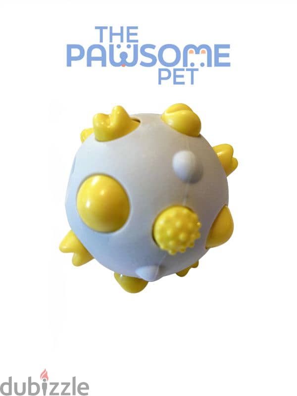 Pawsome's ball toothbrush 2