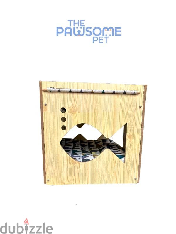 Pawsome's pet nest and hammock 6