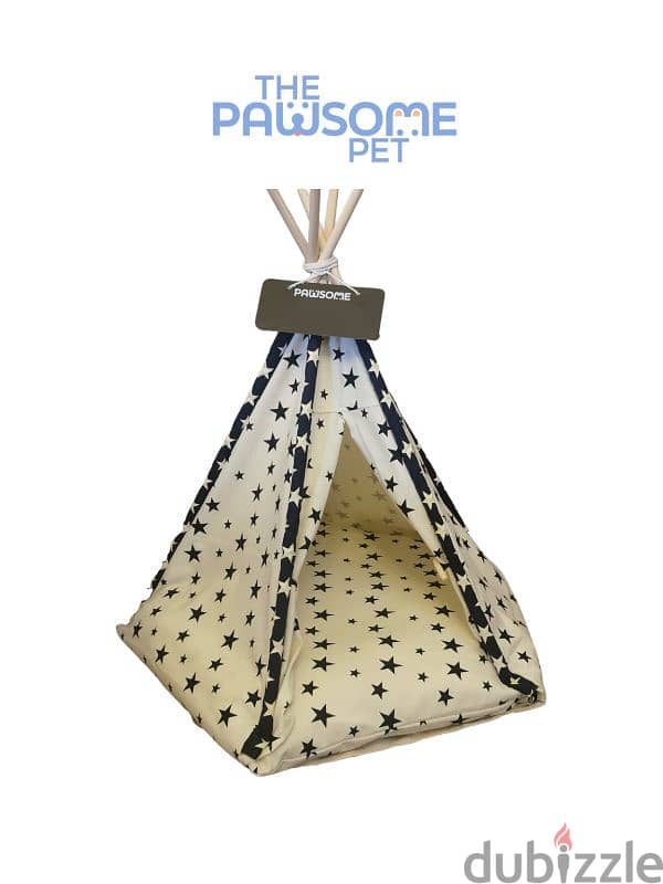 Pawsome's pet tent 4