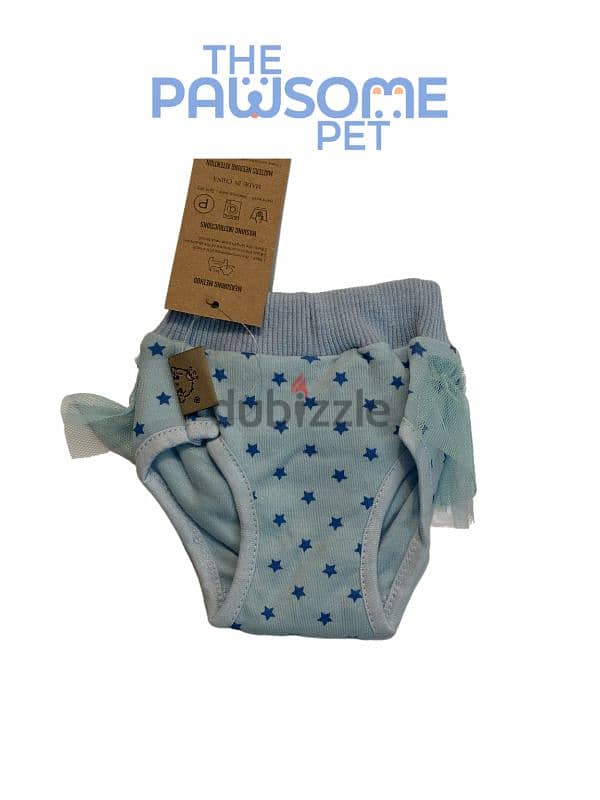 Pawsome's physiology sanitary dog pants 1