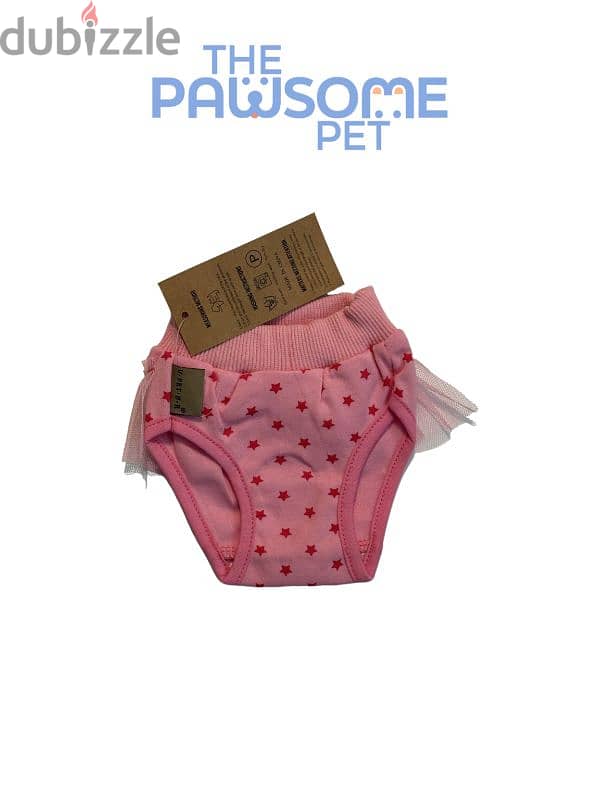 Pawsome's physiology sanitary dog pants 2