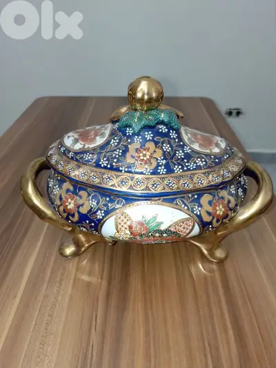 Chinese Porcelain Lidded Tureen Serving Bowl