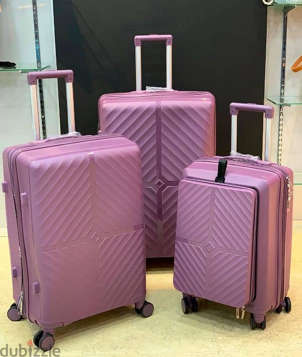 50% OFF Polycarbonate unbreakable Travel bags suitcase luggage set 4
