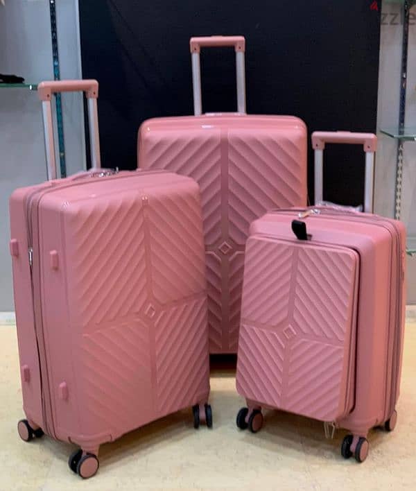 50% OFF Polycarbonate unbreakable Travel bags suitcase luggage set 6