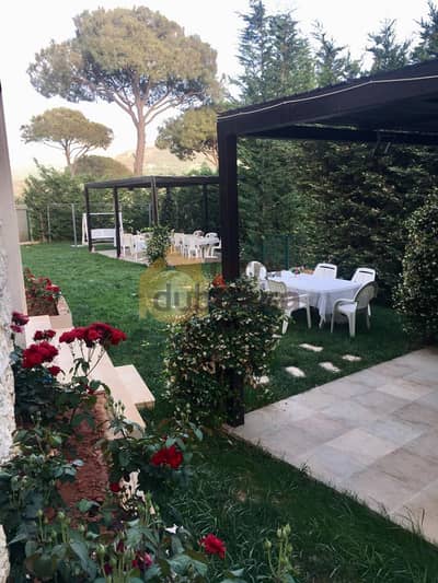 baabdat furnished apartment 240m + 500m garden & pool #4615