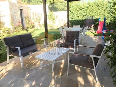 baabdat furnished apartment 240m + 500m garden & pool #4615