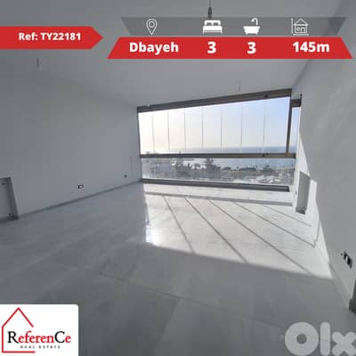 New Apartment for sale in Dbaye  شقة جديدة للبيع في ضبية