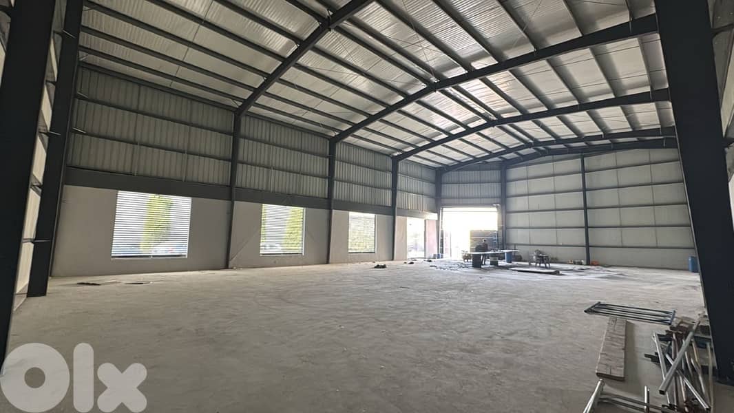 550 Sqm | Prime Location Warehouse For Rent In Amaret Chalhoub 0