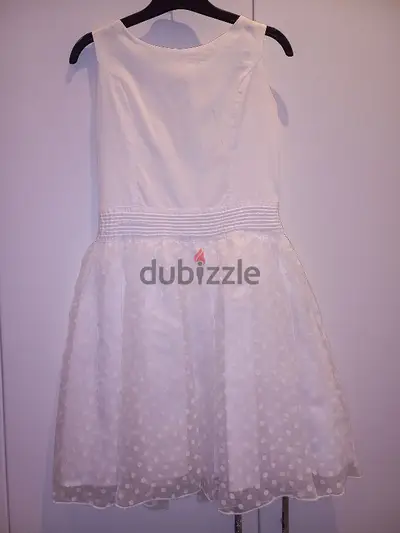 Elegant Verbaudet White Princess Dress 14Y Perfect for events