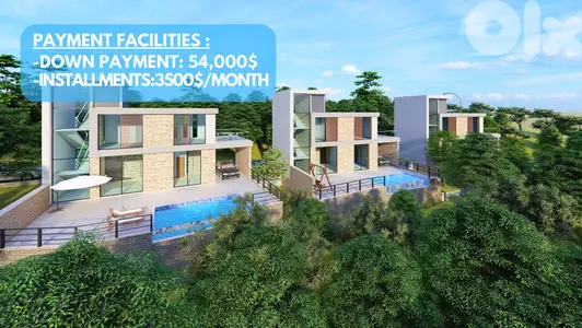Under Construction Villa Project 4 sale in Batroun(PAYMENT FACILITIES)