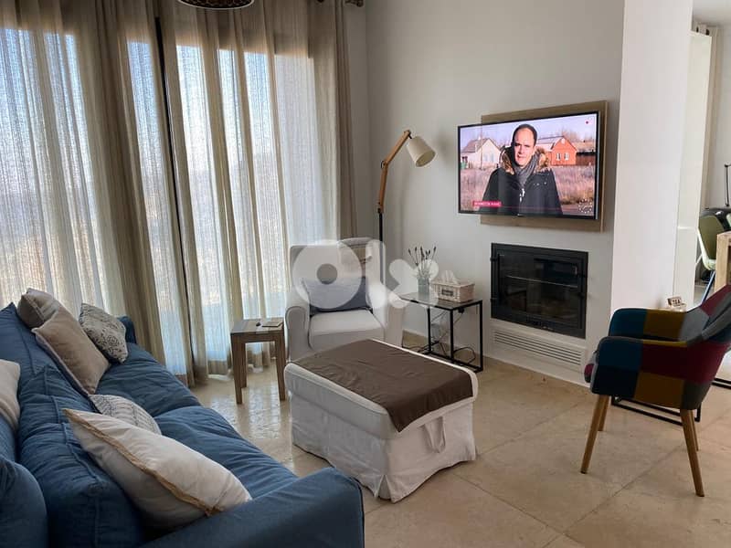 Fully Furnished Duplex Chalet for Sale – Kfardebian/Faqra Road #6570 13