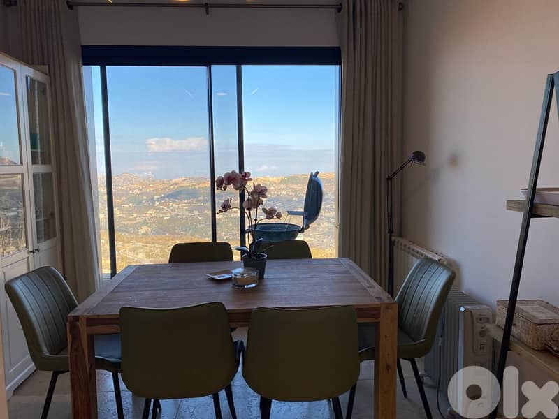 Fully Furnished Duplex Chalet for Sale – Kfardebian/Faqra Road #6570 1