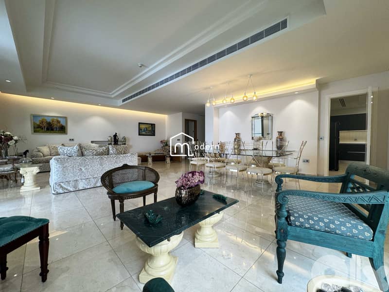 Open Sea View Apartment For Sale in Waterfront Dbayeh 0