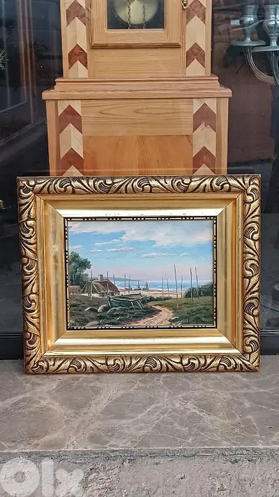 لوحة رسم زيتي اوروبية