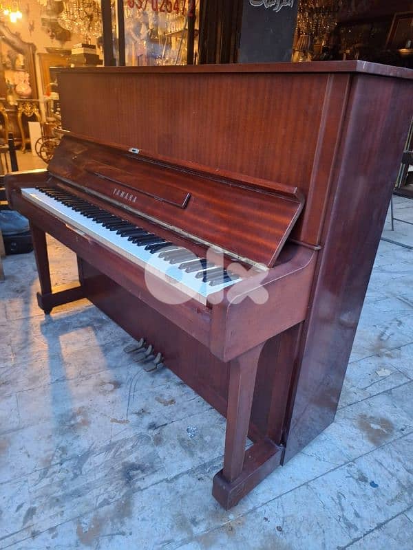 piano Yamaha u1 Nippon gaggi Japan brown colour glossy 0