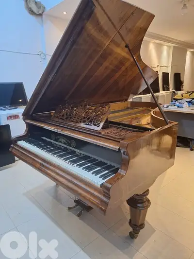 baby piano Germany brown colour glossy tuning warranty