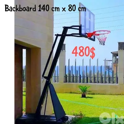 Portable Basketball hoop Manivel 140 cm x 80 cm