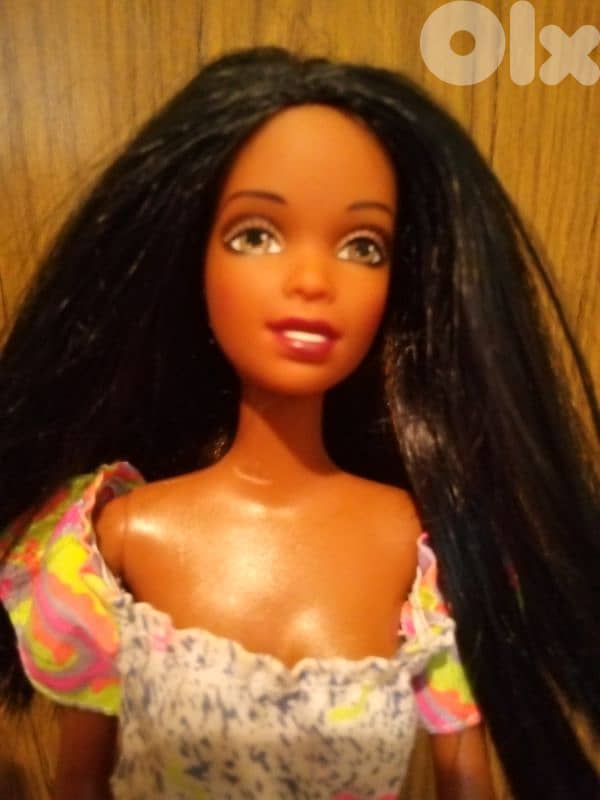 PURSES GALORE CHRISTIE Barbie AA Rare Mattel2002 great doll+shoes+bag. 3