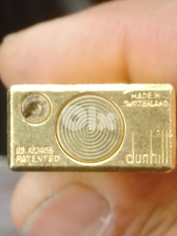 Lighter dunhill gold plated 1