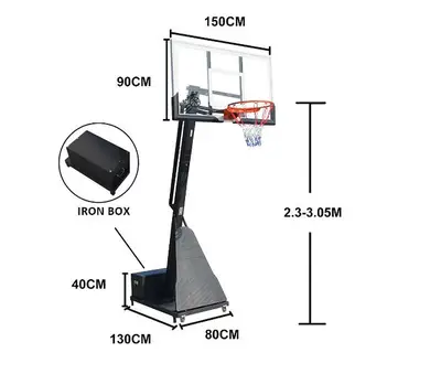 499$ New item basketball stand hoop (easy slam dunk)