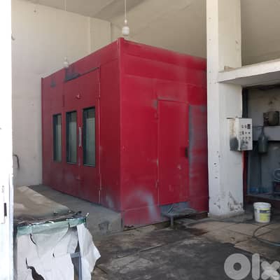 madine sinayia shop 280m+120m terrace equipped for car painting #6575