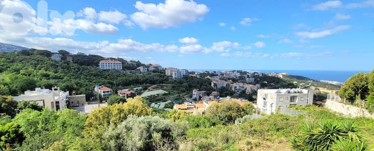 L17747 - Land For Sale in Ain El Rihani With Seaview