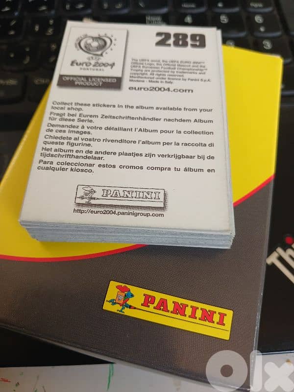Panini Original 60 Stickers Euro 2004 04 2