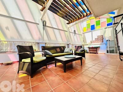 Spacious Furnished Apartment For Rent In Ras Beirut + Terrace