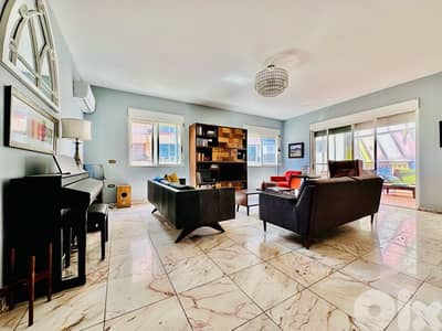 Spacious Furnished Apartment For Rent In Ras Beirut + Terrace