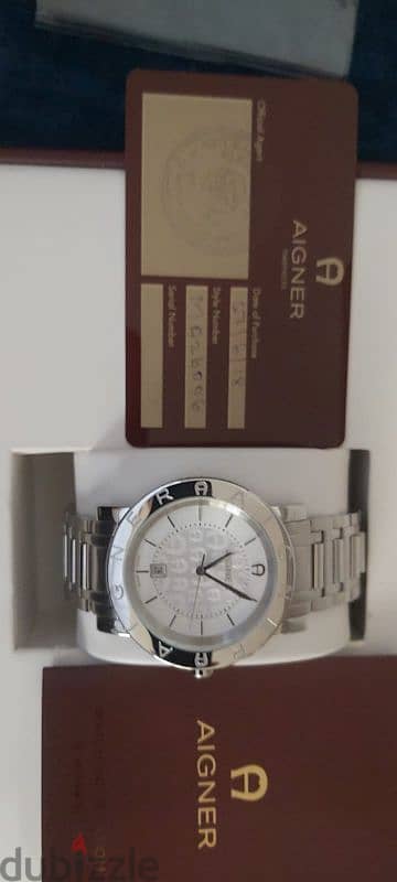 aigner watch new not used 0