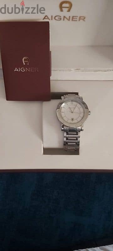 aigner watch new not used 1