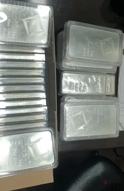 Silver 1KG Bars Valcambi big Quality