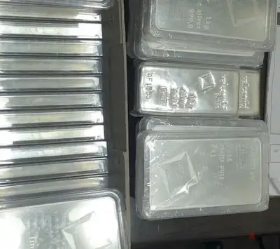 Silver Valcambi 1 KG bars