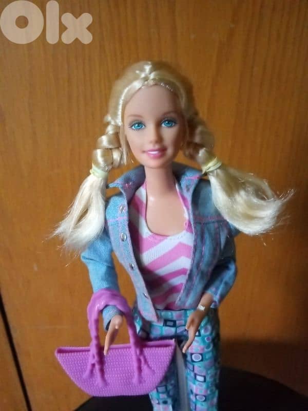 WALKING BARBIE from a set Baby Sister Krissy Rare Mattel 99 Great doll 1