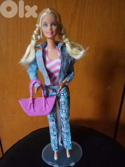 WALKING BARBIE from a set Baby Sister Krissy Rare Mattel 1999 Great doll=37$