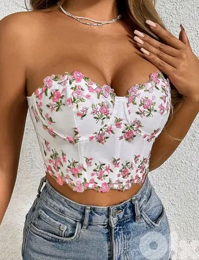 flower corset