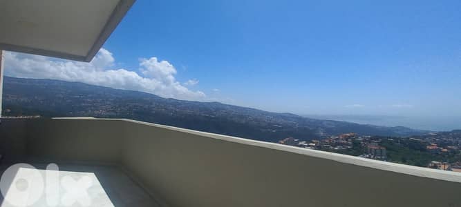 Semi Furnished Apartment+Mountain/sea view for sale in Sehayleh