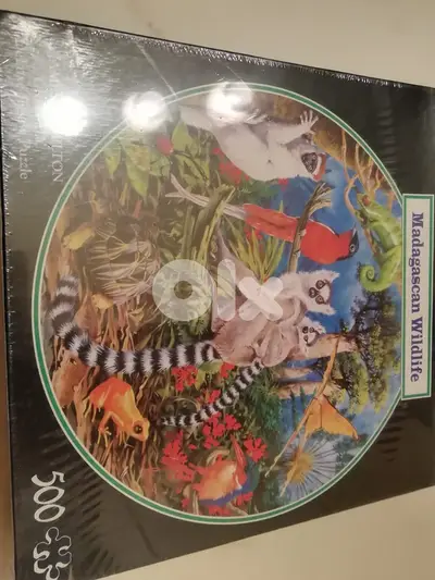 Madagascan wildelife puzzle 500 pcs 48cm made in England new sealed