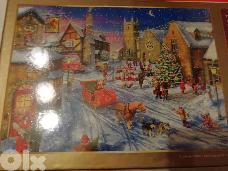 Gibsons "It s Christmas " puzzle  limited edition 1000 pcs 68*49cm ne 2