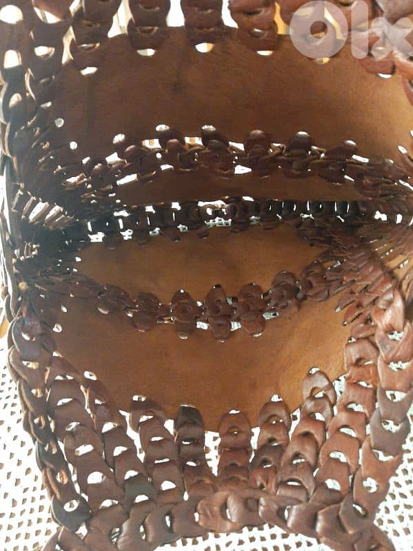 Leather hand bag 1