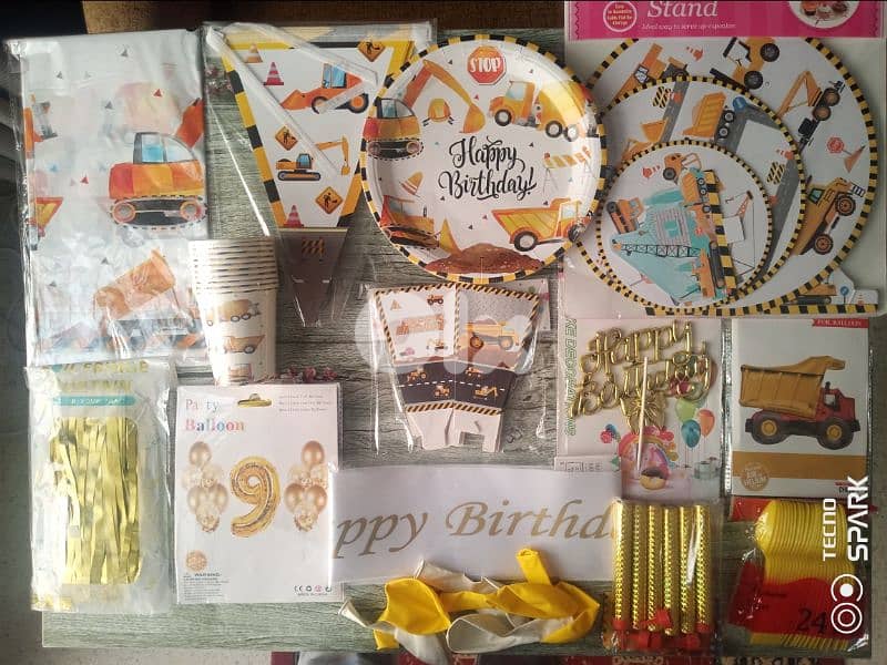 truck birthday theme 3