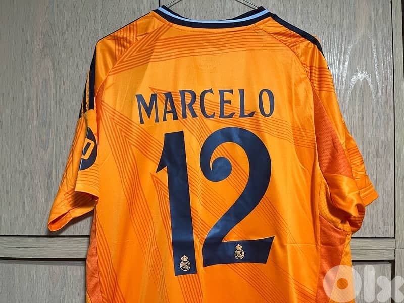 Real Madrid away kit 2025 retirement of Marcelo legend 2
