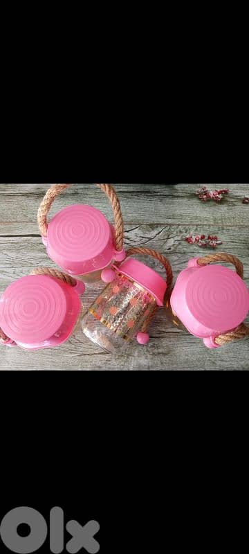elegant glass jars 0