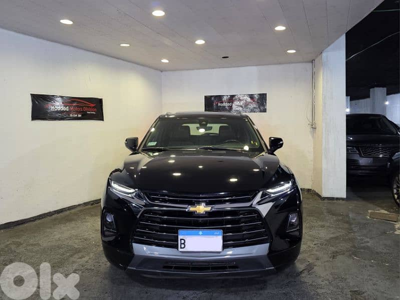 2019 Chevrolet Blazer Premier Black/Black Company Source & Maintenance 0