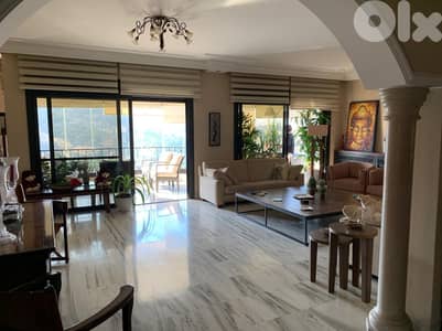 HIGH-END FULLY FURNISHED APARTMENT FOR RENT IN RABIEH,رابية (RAR-114)